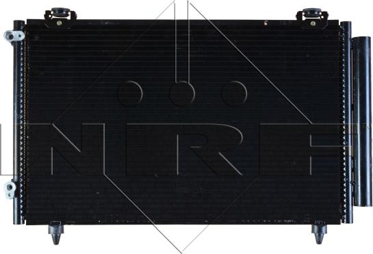 NRF 35861 - Конденсатор кондиционера autosila-amz.com