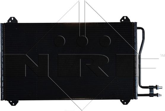 NRF 35811 - Конденсатор кондиционера autosila-amz.com
