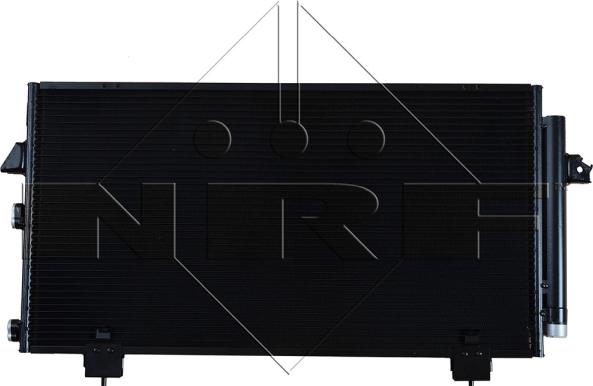 NRF 35381 - Конденсатор кондиционера autosila-amz.com