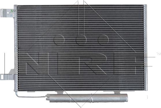 NRF 35759 - Радиатор кондиционера MERCEDES A-Series 1.5 05- autosila-amz.com