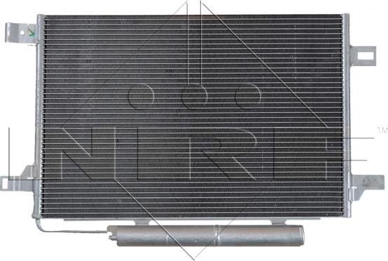 NRF 35758 - радиатор кондиционера!\ MB W169 1.5-1.8CDi/W245 1.5-2.0CDi 04> autosila-amz.com