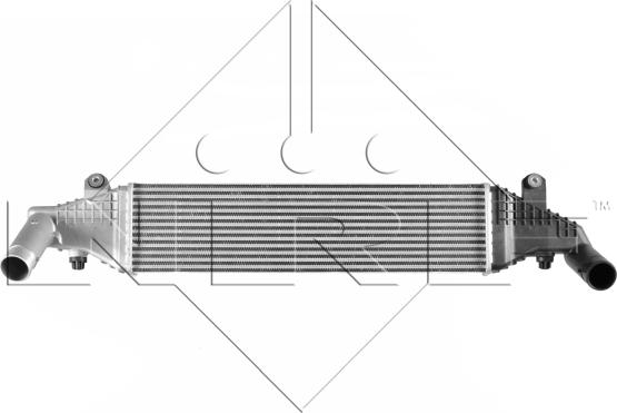 NRF 30364 - Интеркулер, теплообменник турбины autosila-amz.com
