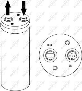 NRF 33207 - Осушитель кондиционера autosila-amz.com
