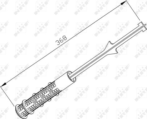 NRF 33223 - Осушитель, кондиционер autosila-amz.com