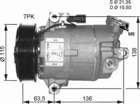 NRF 32472G - Компрессор кондиционера autosila-amz.com