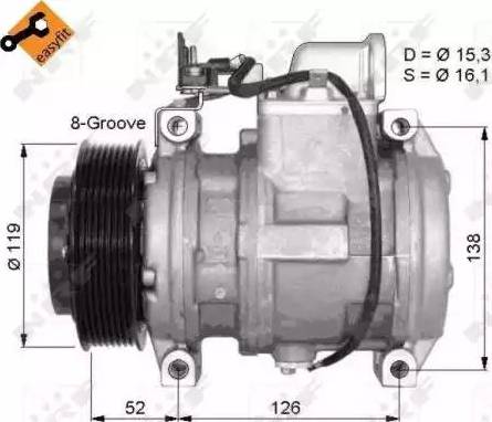 NRF 32372G - Compressors/ 7kg/ autosila-amz.com