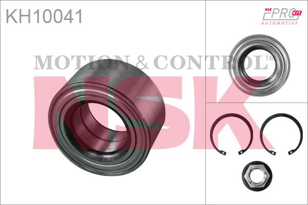 NSK KH10041 - Комплект подшипника ступицы колеса autosila-amz.com