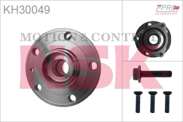 NSK KH30049 - Комплект подшипника ступицы колеса autosila-amz.com