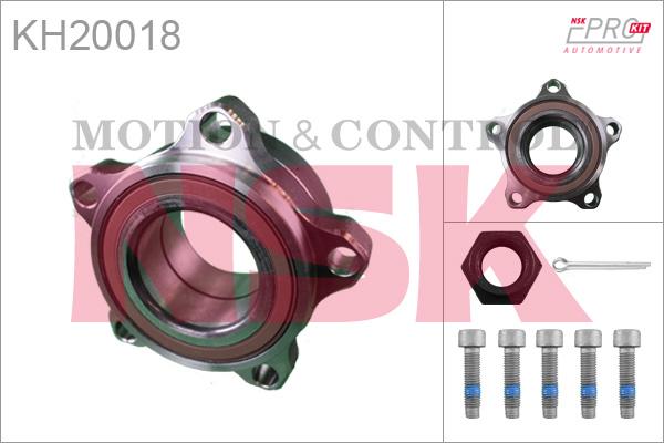 NSK KH20018 - Комплект подшипника ступицы колеса autosila-amz.com