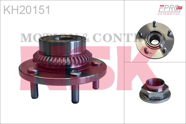 NSK KH20151 - Комплект подшипника ступицы колеса autosila-amz.com