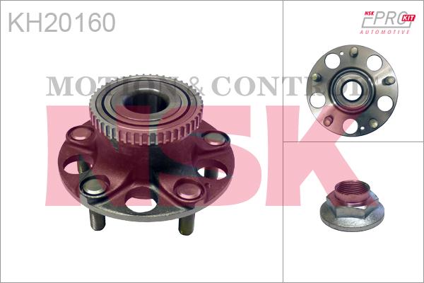NSK KH20160 - Комплект подшипника ступицы колеса autosila-amz.com