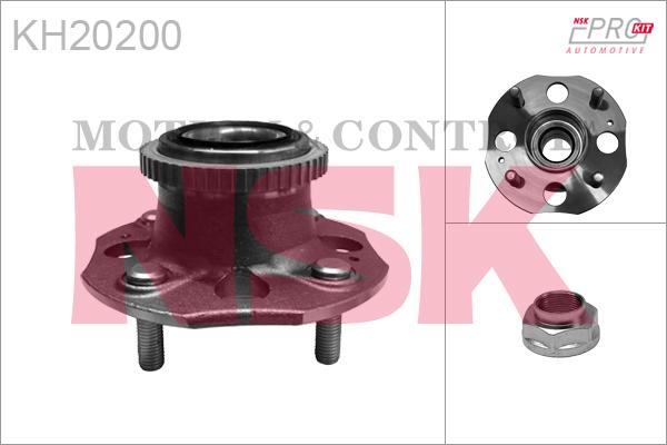 NSK KH20200 - Комплект подшипника ступицы колеса autosila-amz.com