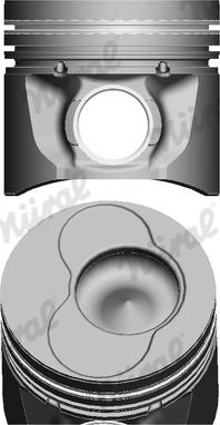 Nüral 87-114900-95 - Поршень autosila-amz.com