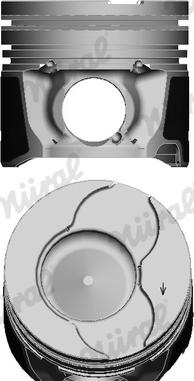 Nüral 87-135300-00 - Поршень autosila-amz.com