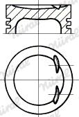 Nüral 87-142400-00 - Поршень autosila-amz.com