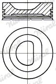 Nüral PI1611100DP STD - Поршень autosila-amz.com