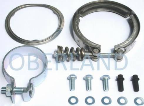 Oberland 905 111 - Монтажный комплект, сажевый / частичный фильтр autosila-amz.com