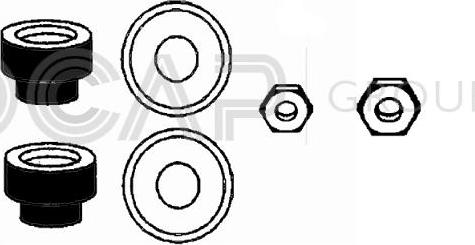 OCAP 0901216 - Комплектующее руля, подвеска колеса autosila-amz.com