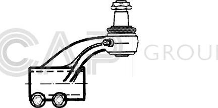 OCAP 0296759 - Наконечник рулевой тяги, шарнир autosila-amz.com