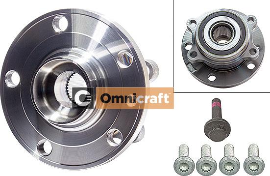 Omnicraft 2466940 - Комплект подшипника ступицы колеса autosila-amz.com
