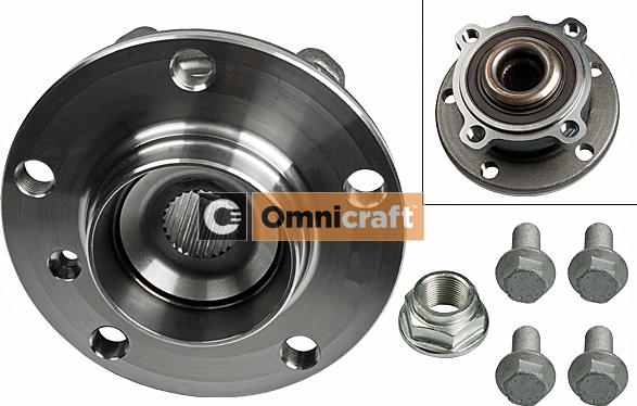 Omnicraft 2466984 - Комплект подшипника ступицы колеса autosila-amz.com