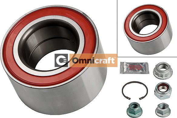 Omnicraft 2466932 - Комплект подшипника ступицы колеса autosila-amz.com