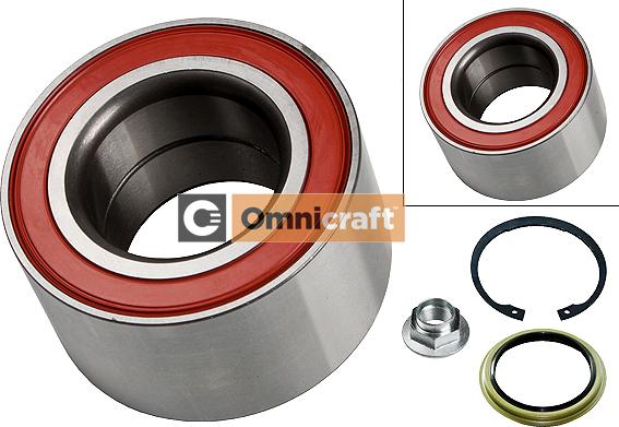 Omnicraft 2466972 - Комплект подшипника ступицы колеса autosila-amz.com