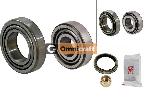 Omnicraft 2466456 - Комплект подшипника ступицы колеса autosila-amz.com