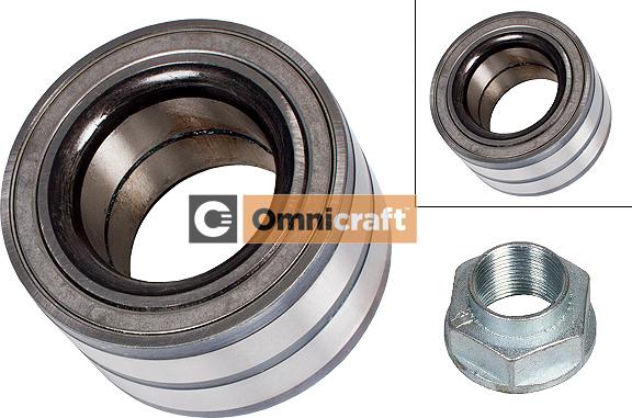 Omnicraft 2466464 - Комплект подшипника ступицы колеса autosila-amz.com