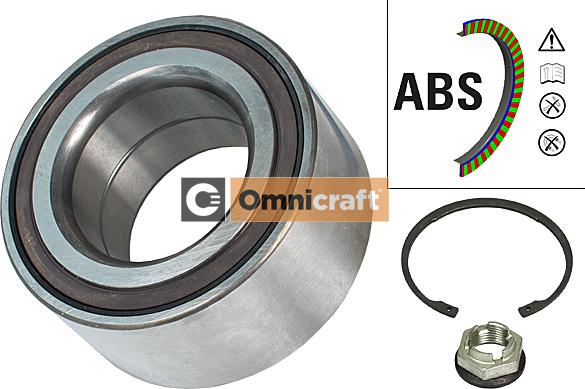 Omnicraft 2466466 - Комплект подшипника ступицы колеса autosila-amz.com