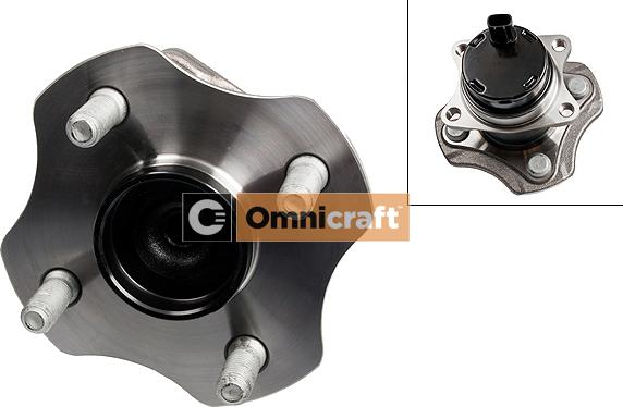 Omnicraft 2466460 - Комплект подшипника ступицы колеса autosila-amz.com