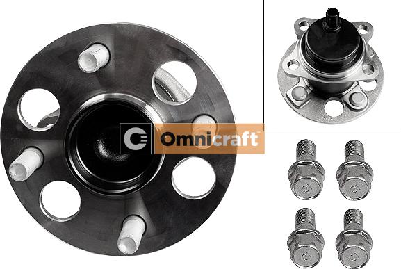 Omnicraft 2466462 - Комплект подшипника ступицы колеса autosila-amz.com
