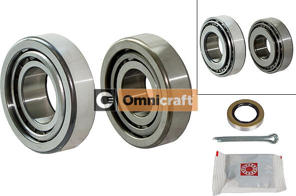 Omnicraft 2466402 - Комплект подшипника ступицы колеса autosila-amz.com