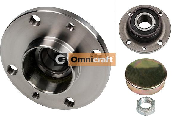 Omnicraft 2466430 - Комплект подшипника ступицы колеса autosila-amz.com