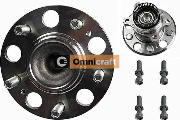 Omnicraft 2466474 - Комплект подшипника ступицы колеса autosila-amz.com