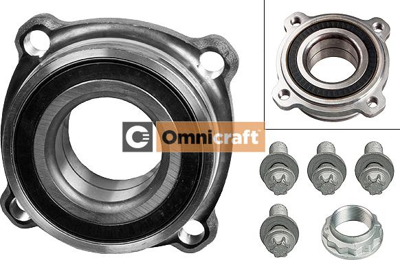 Omnicraft 2466541 - Комплект подшипника ступицы колеса autosila-amz.com