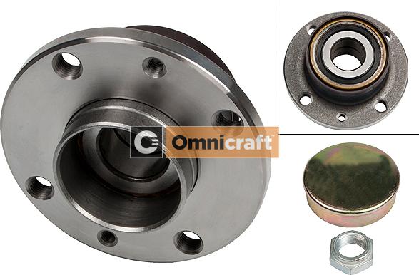 Omnicraft 2466563 - Комплект подшипника ступицы колеса autosila-amz.com