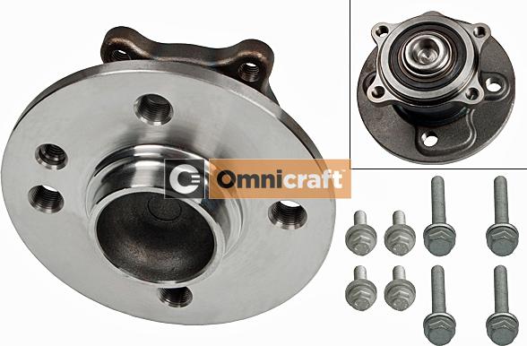 Omnicraft 2466507 - Комплект подшипника ступицы колеса autosila-amz.com