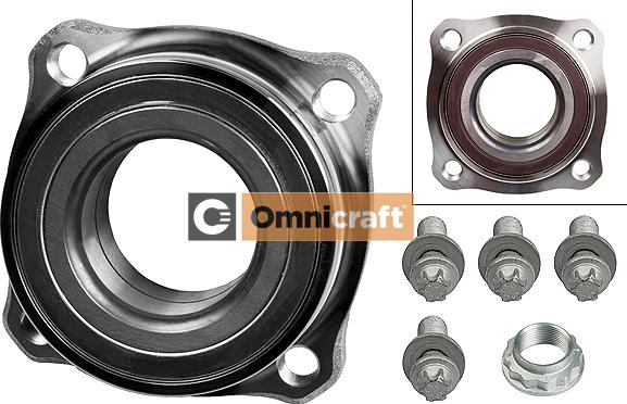 Omnicraft 2466513 - Комплект подшипника ступицы колеса autosila-amz.com