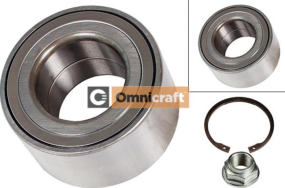 Omnicraft 2466600 - Комплект подшипника ступицы колеса autosila-amz.com
