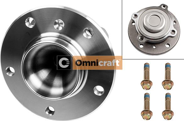 Omnicraft 2466630 - Комплект подшипника ступицы колеса autosila-amz.com