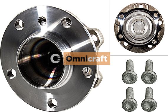 Omnicraft 2466632 - Комплект подшипника ступицы колеса autosila-amz.com