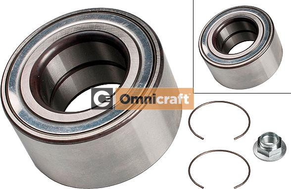 Omnicraft 2466849 - Комплект подшипника ступицы колеса autosila-amz.com