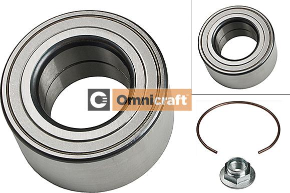 Omnicraft 2466851 - Комплект подшипника ступицы колеса autosila-amz.com