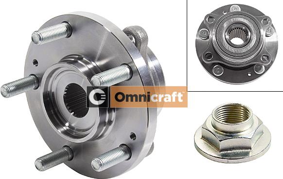 Omnicraft 2466853 - Комплект подшипника ступицы колеса autosila-amz.com