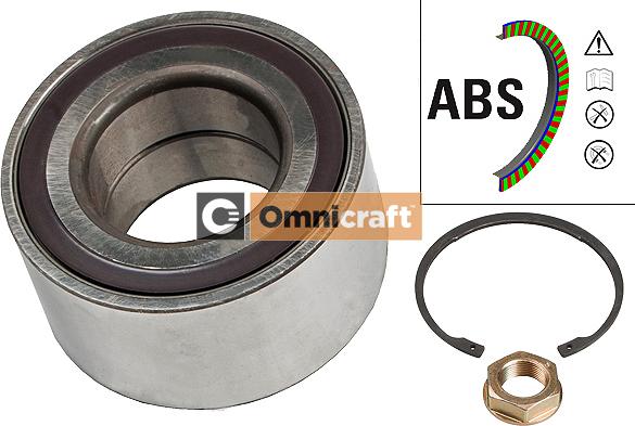 Omnicraft 2466863 - Комплект подшипника ступицы колеса autosila-amz.com