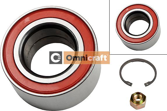 Omnicraft 2466867 - Комплект подшипника ступицы колеса autosila-amz.com