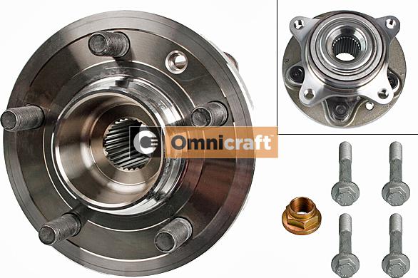 Omnicraft 2466835 - Комплект подшипника ступицы колеса autosila-amz.com