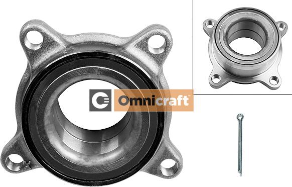 Omnicraft 2466832 - Комплект подшипника ступицы колеса autosila-amz.com