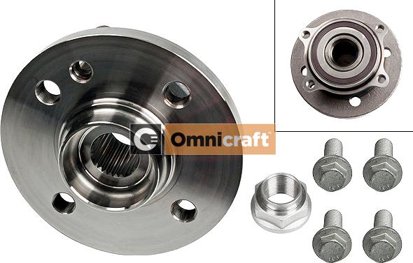 Omnicraft 2466873 - Комплект подшипника ступицы колеса autosila-amz.com